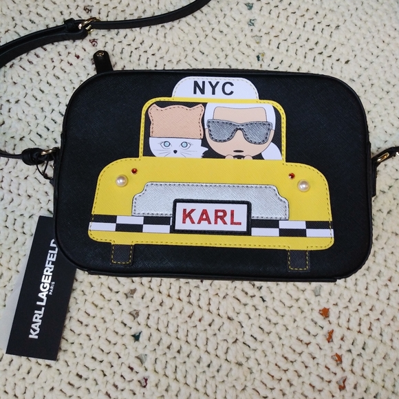 Karl Lagerfeld Handbags - NWT Karl Lagerfeld NYC Taxi Crossbody Bag